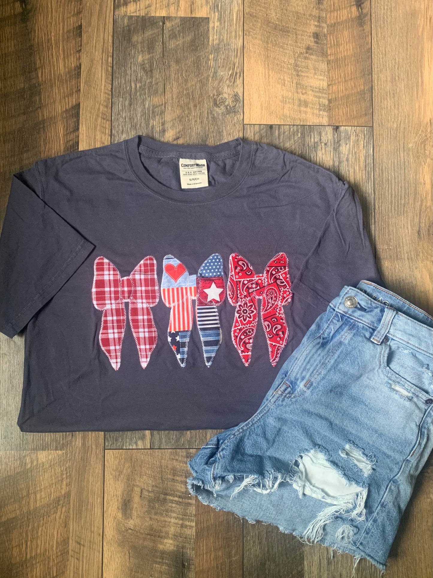 Patriotic Bow Tee