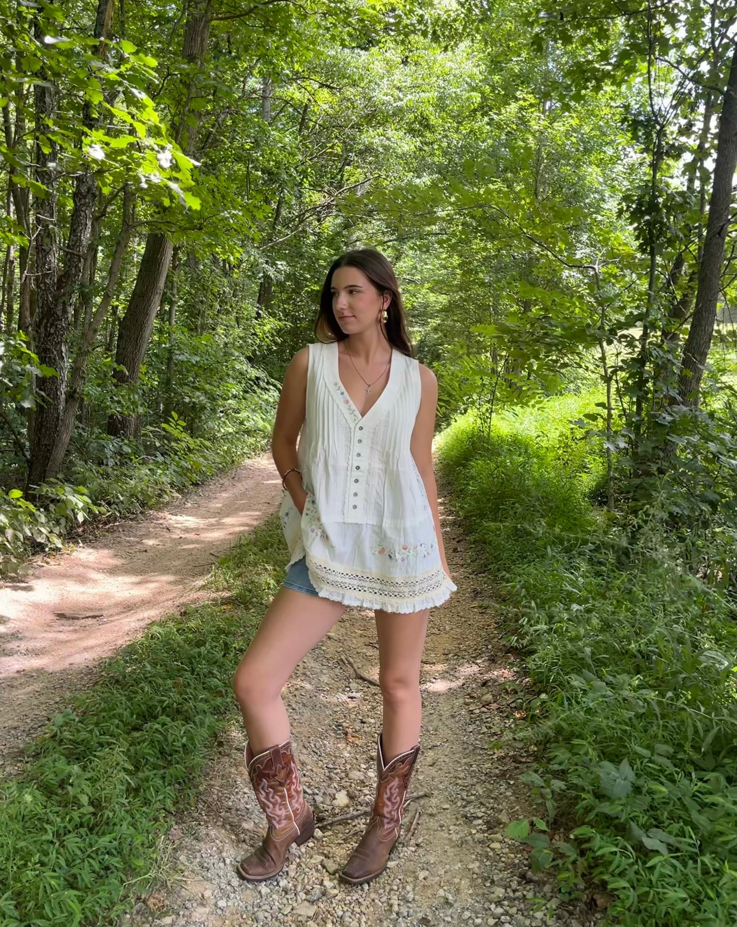 Landslide sleeveless top