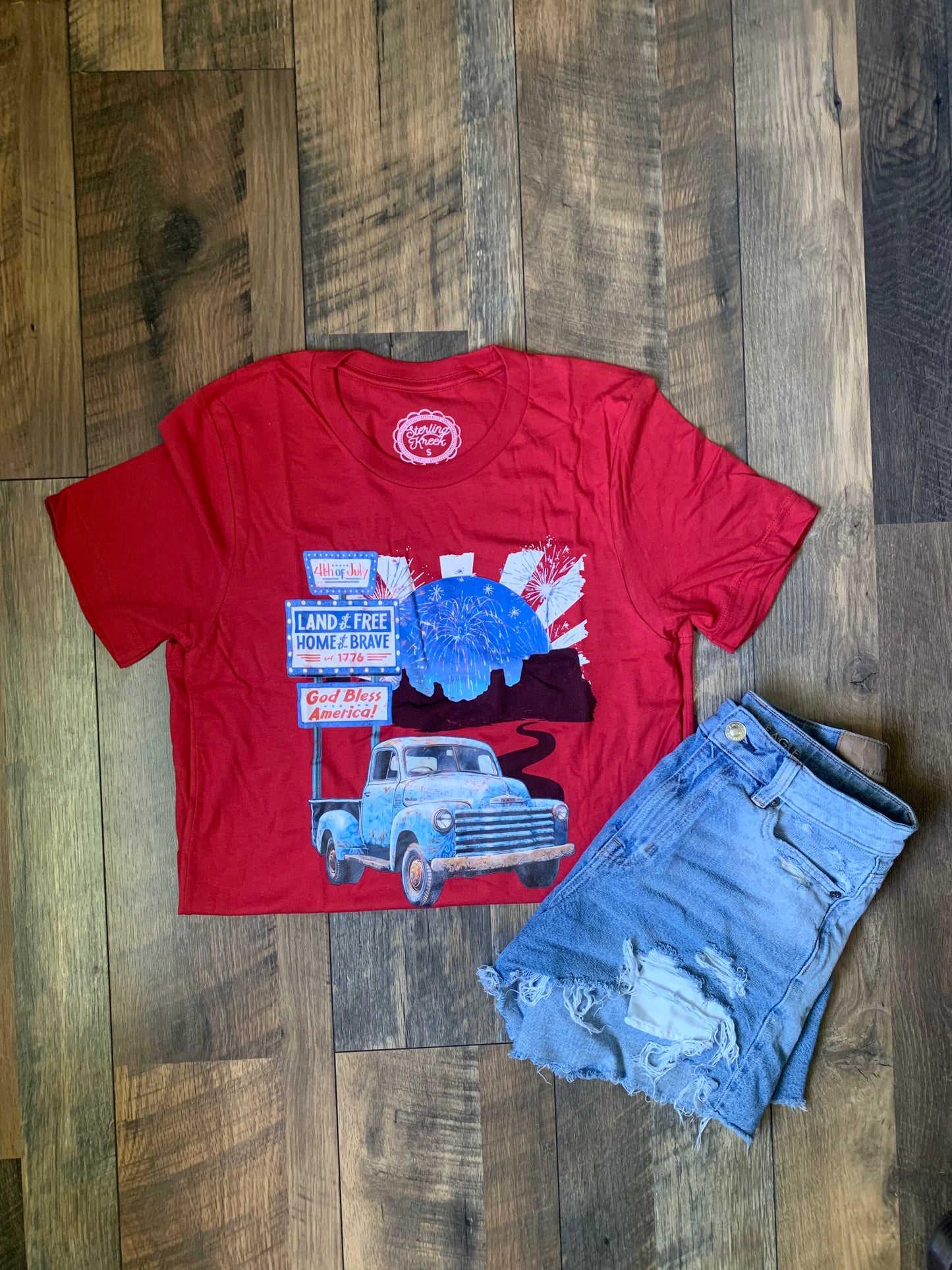 Land of the Free tee