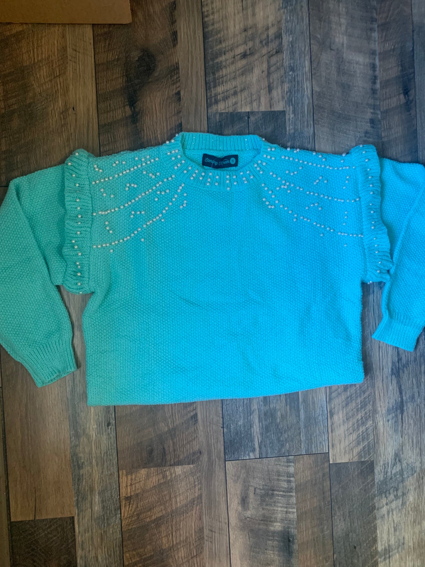 Many Pearls sweater