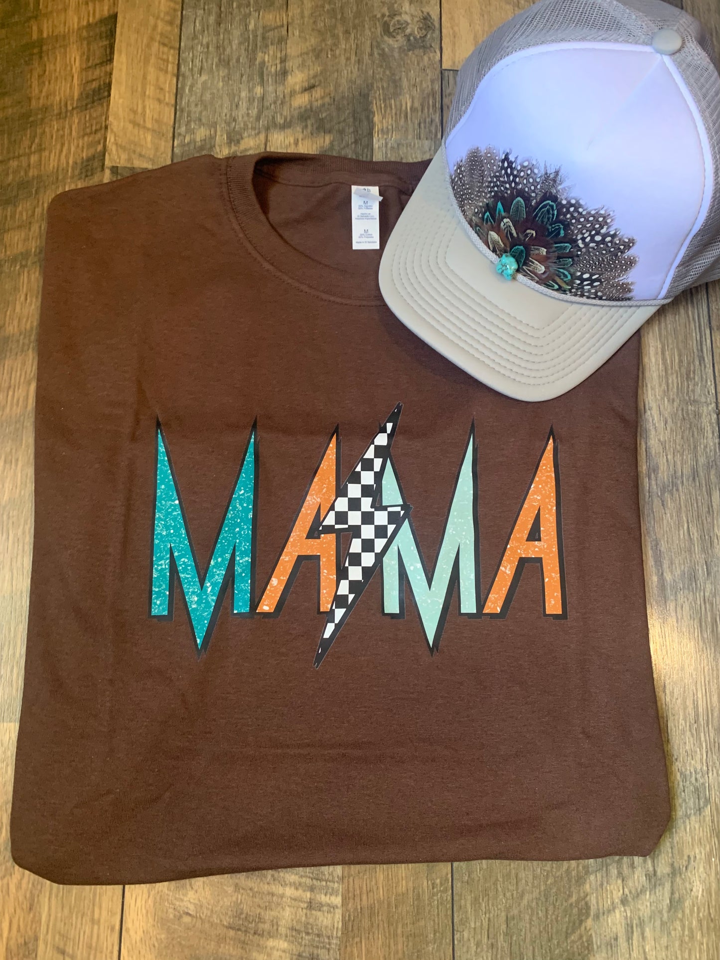 Retro Bolt Mama tee