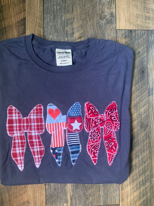 Patriotic Bow Tee