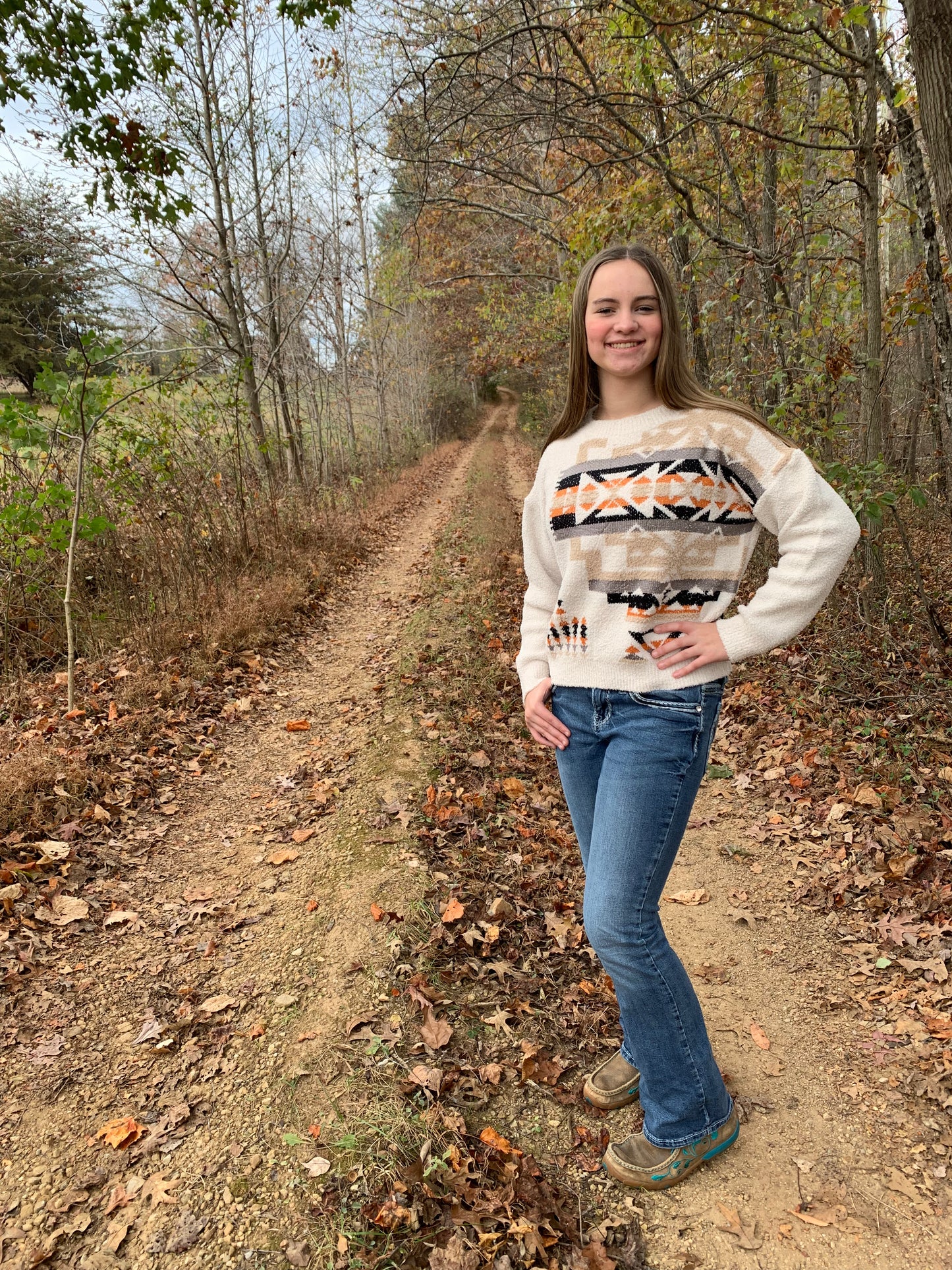 Aztec sweater