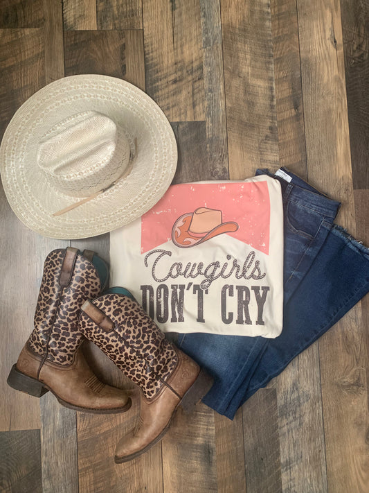 Cowgirls Don’t Cry Tee